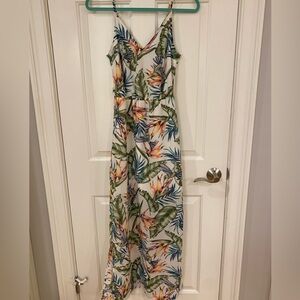 Tropical maxi dress